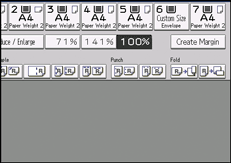 Illustration de l'écran du panneau de commande