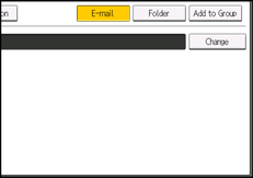 Illustration de l'écran du panneau de commande