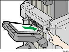 Illustration numérotée du finisseur