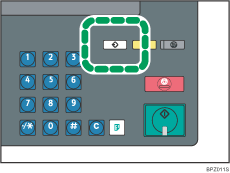 Illustration de la touche Programme