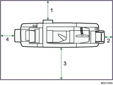 Illustration de l'acc&egrave;s &agrave; l'appareil avec num&eacute;rotation