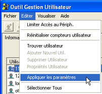 Illustration d'écran de l'application