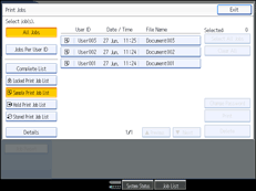 Illustration du panneau de commande