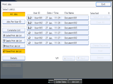 Illustration du panneau de commande