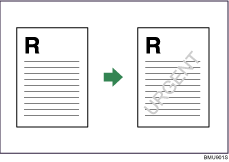 Illustration de filigrane