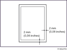 Illustration de la feuille de test